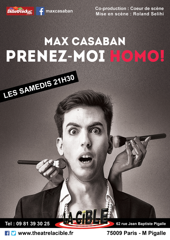 Max Casaban Dans Prenez Moi Homo ! (La Cible)
