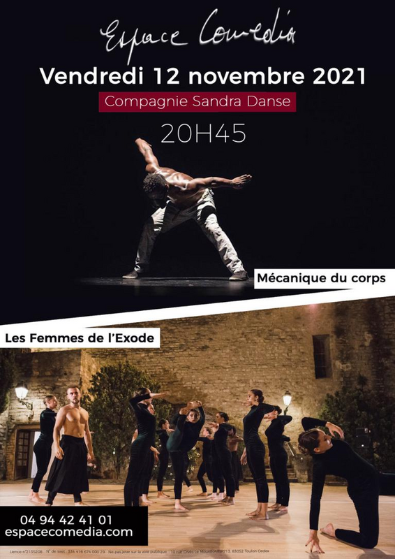Mécanique du corps & Les Femmes de l’Exode (Espace Comédia - Théâtre de la Méditerranée)