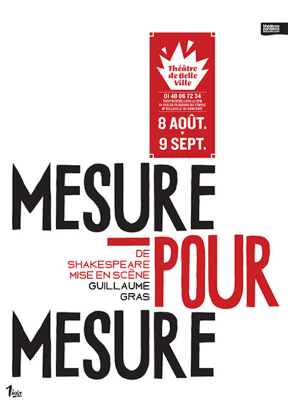 Mesure Pour Mesure (Théâtre De Belleville)