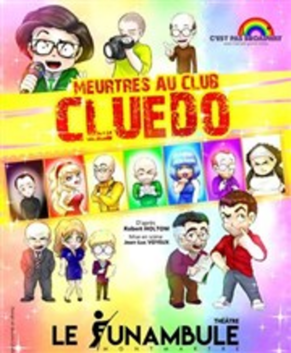 Meurtre Au Club Cluedo (Funambule Montmartre)