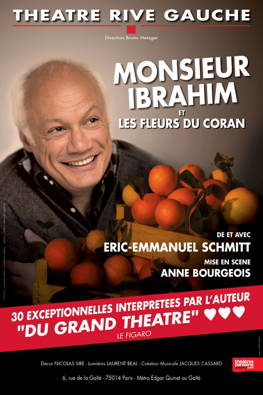 Monsieur Ibrahim Et Les Fleurs Du Coran (Théâtre Rive Gauche)