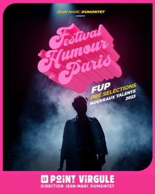 Nouveaux talents 2023 Festival d'humour de Paris