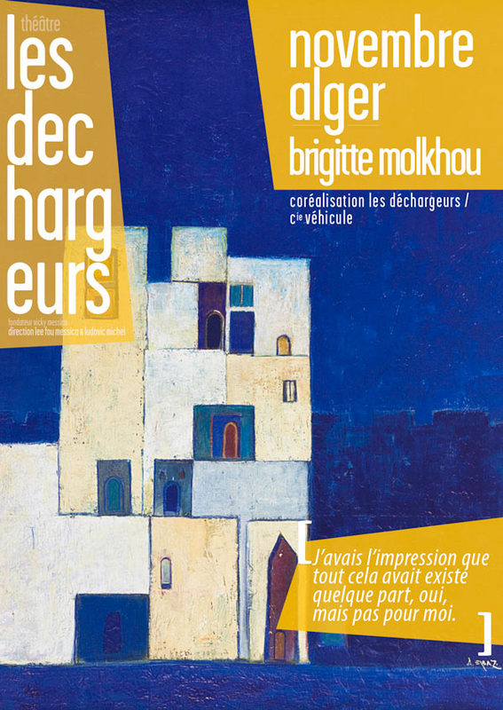 Novembre Alger (Théâtre Les Déchargeurs)