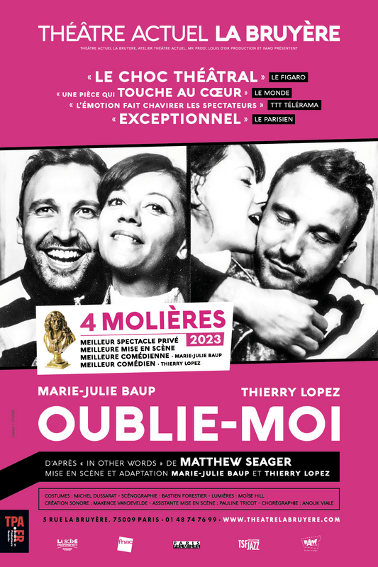 Oublie-moi (Théâtre la Bruyère)
