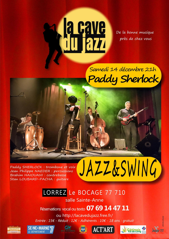 PADDY SHERLOCK (La Cave Du Jazz)