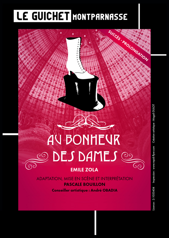 Pascale Bouillon dans Au bonheur des dames (Guichet Montparnasse)