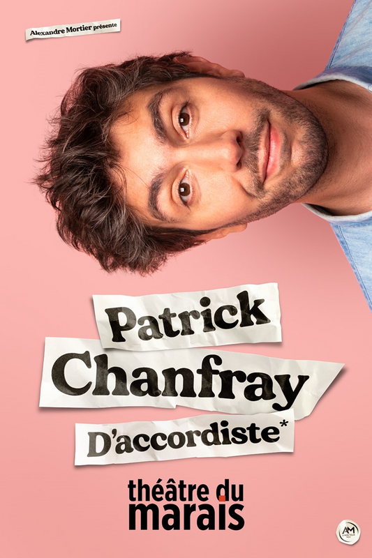 Patrick Chanfray dans D'accordiste (Théâtre du Marais)