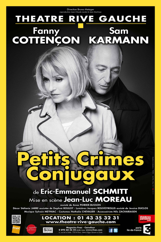 Petits Crimes Conjugaux (Théâtre Rive Gauche)