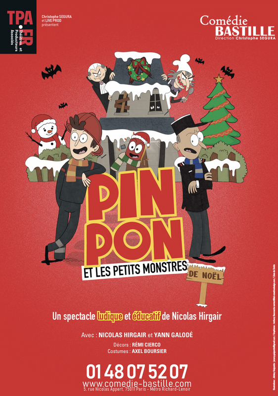 Pin Pon et les petits monstres  (Comédie Bastille)