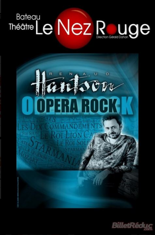 Renaud Hantson Dans "Opéra Rock" (Le Nez Rouge)