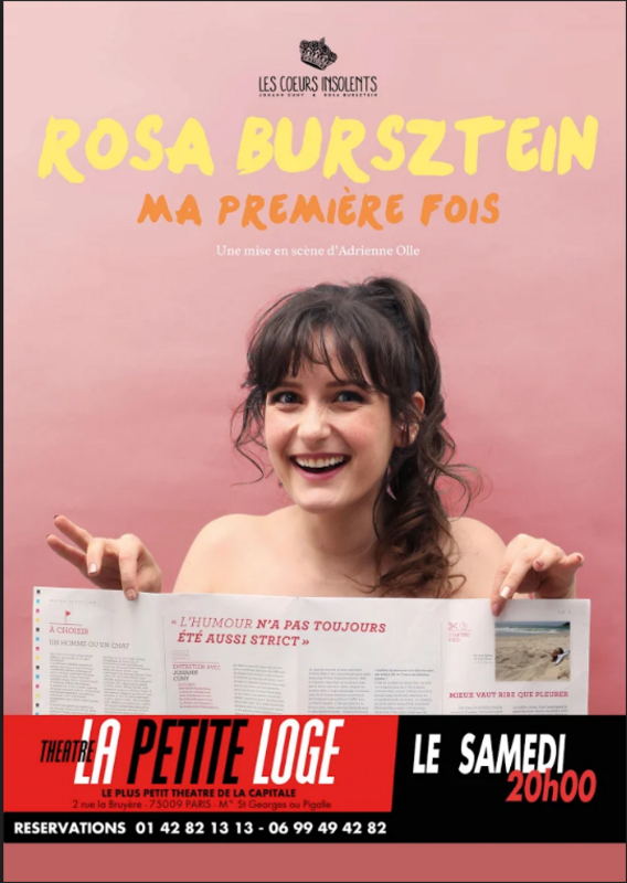 Rosa Bursztein Dans Ma Première Fois (La Petite Loge)