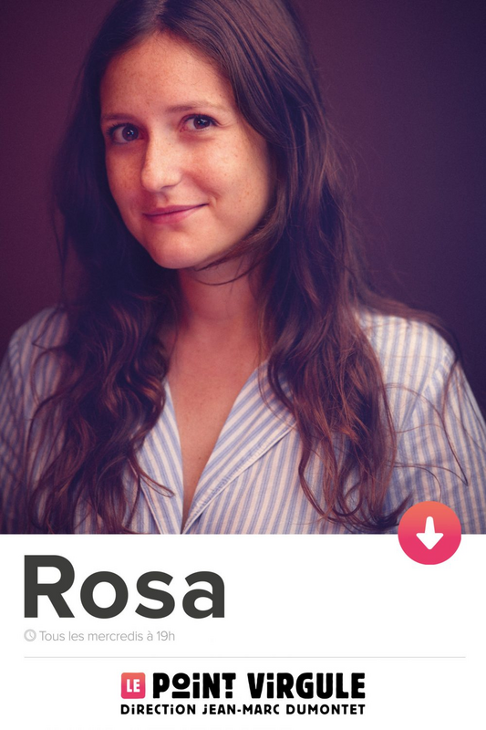 Rosa Bursztein dans Rosa (Le Point Virgule)