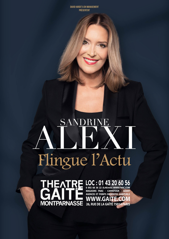 Sandrine Alexi flingue l'actu - Saison 2 (Théâtre de la Gaîté Montparnasse)