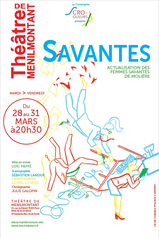 Savantes ! (Théâtre De Ménilmontant (Xxl))