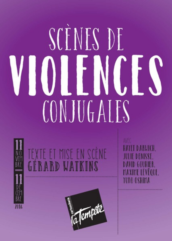 Scènes De Violences Conjugales (Cartoucherie - Théâtre de la Tempête)