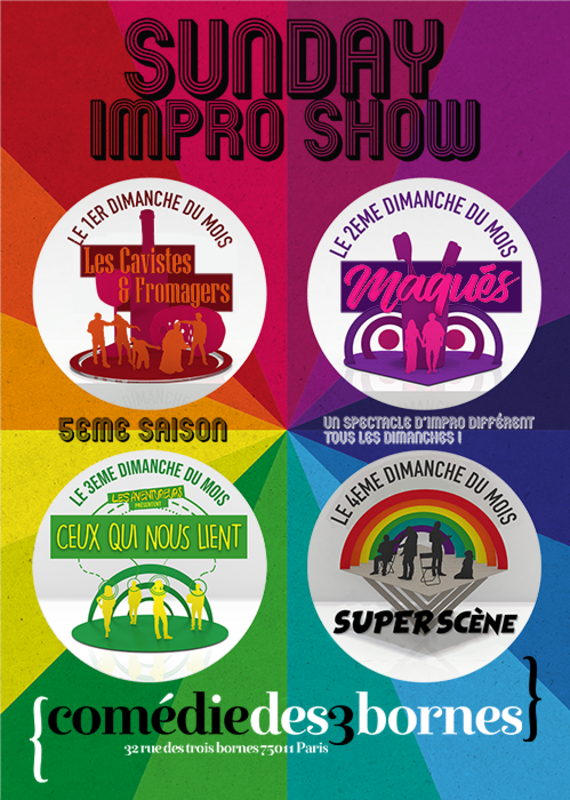 Sunday Impro Show (Comédie des 3 Bornes)