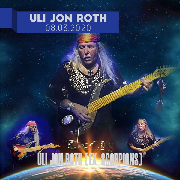 Uli Jon Roth (Ex-Scorpions) - Interstellar sky Guitar World Tour (La Maison Bleue / Dirty 8)