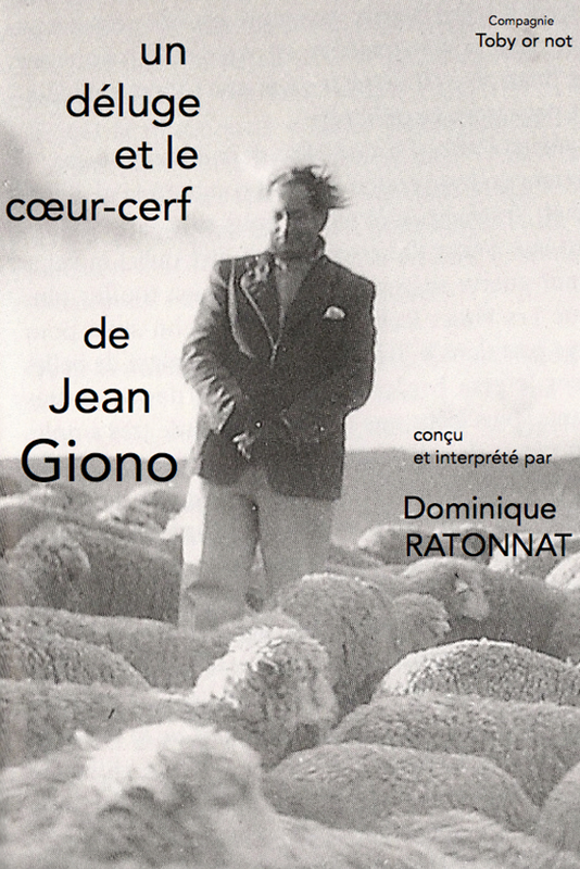 Un déluge et le Cœur Cerf de Jean Giono (Essaïon Théâtre)
