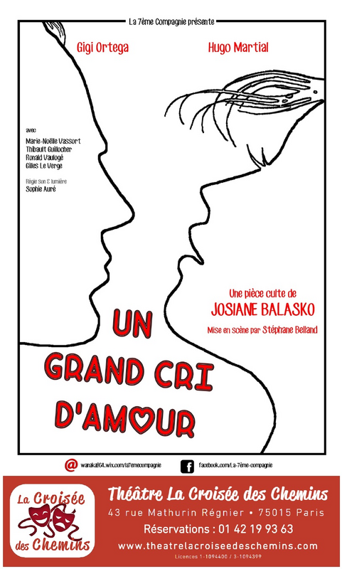 Un Grand Cri D'amour (Théâtre La Croisée Des Chemins - La petite croisée des chemins)