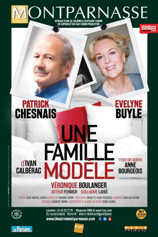 Une Famille Modèle Avec Patrick Chesnais (Théâtre Montparnasse)