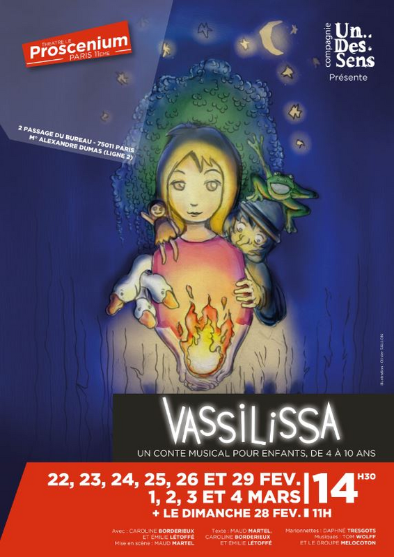 Vassilissa (Théâtre Le Proscenium)