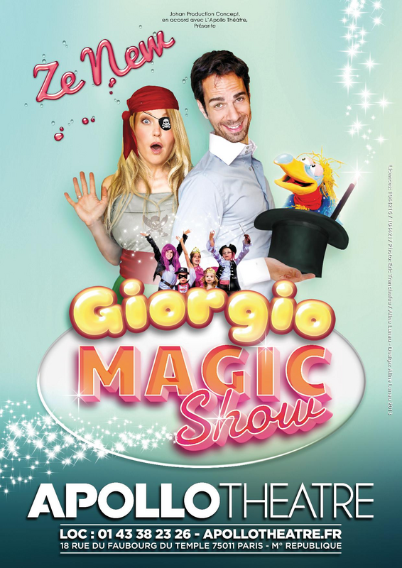 Ze New Giorgio Magic Show (Apollo Théâtre)